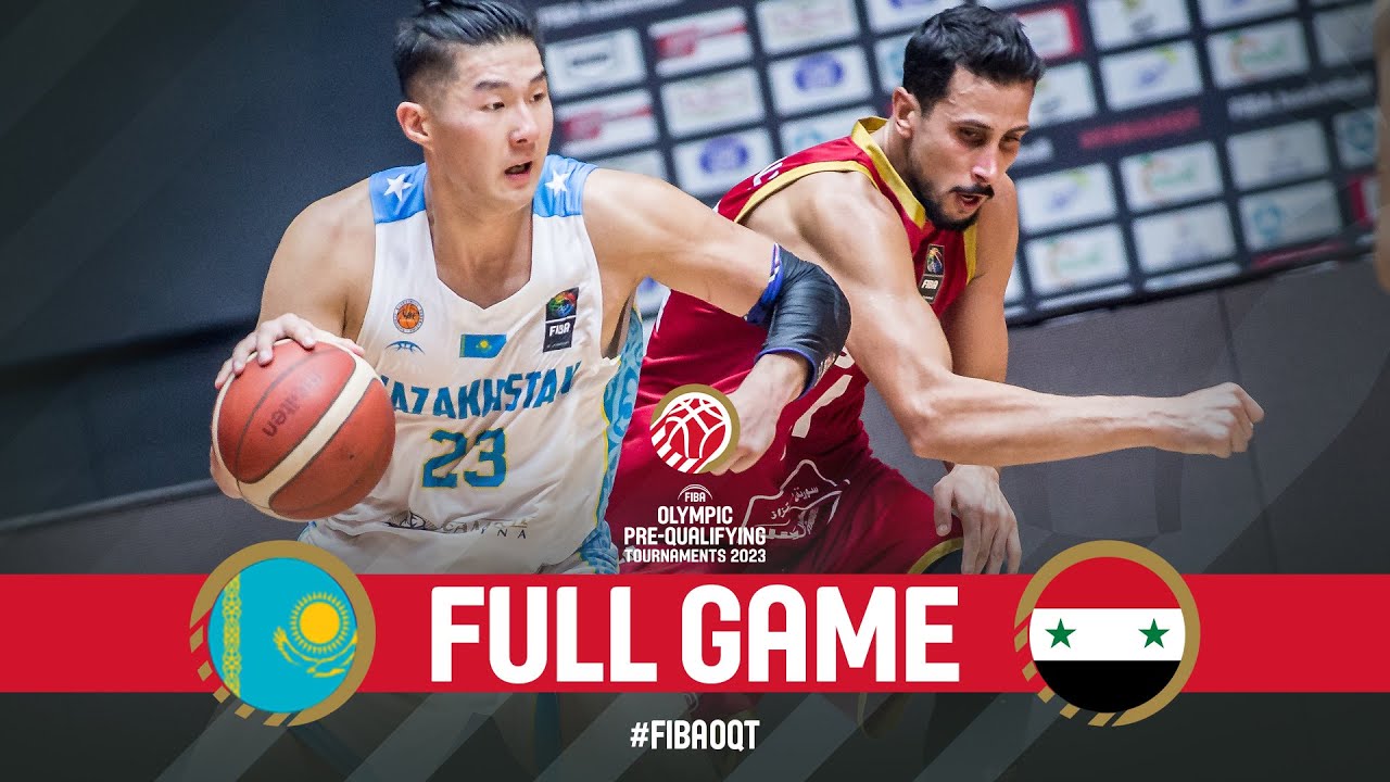 Kazakhstan v Syria | Full Basketball Game | FIBA Olympic Pre