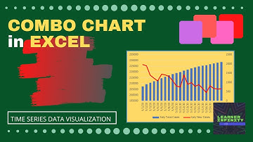 Combo Chart in Excel | Coronavirus Chart | Time Series Data Visualization