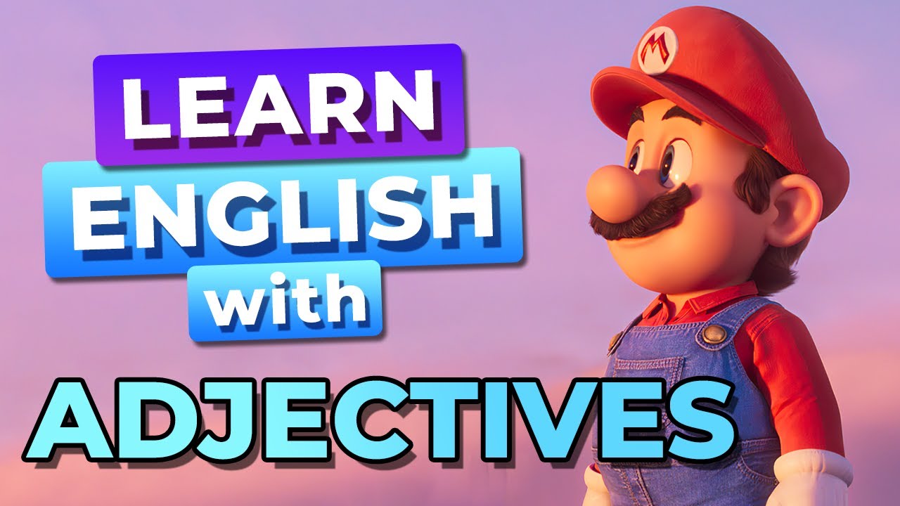 ADJETIVOS en Inglés en Super Mario Bros (5x) - Parte 1 - Aprende Inglés