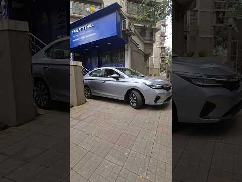 Honda City Silver Color Sedan 