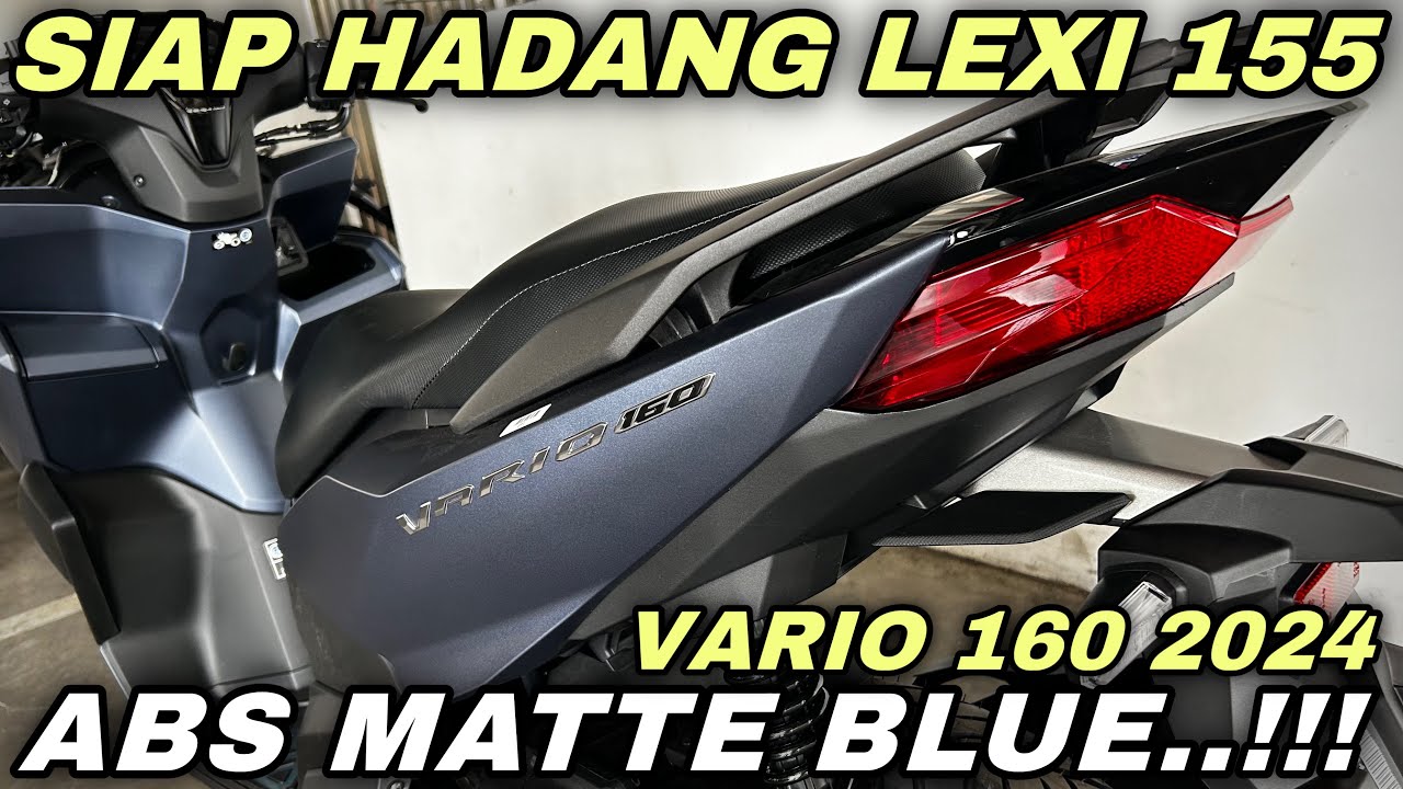 RESMI‼️VARIO 160 2024 ABS MATTE BLUE
