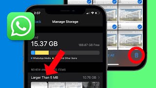 The Fastest Way To Cleanup Delete Files Videos Photos From Whatsapp On Iphone