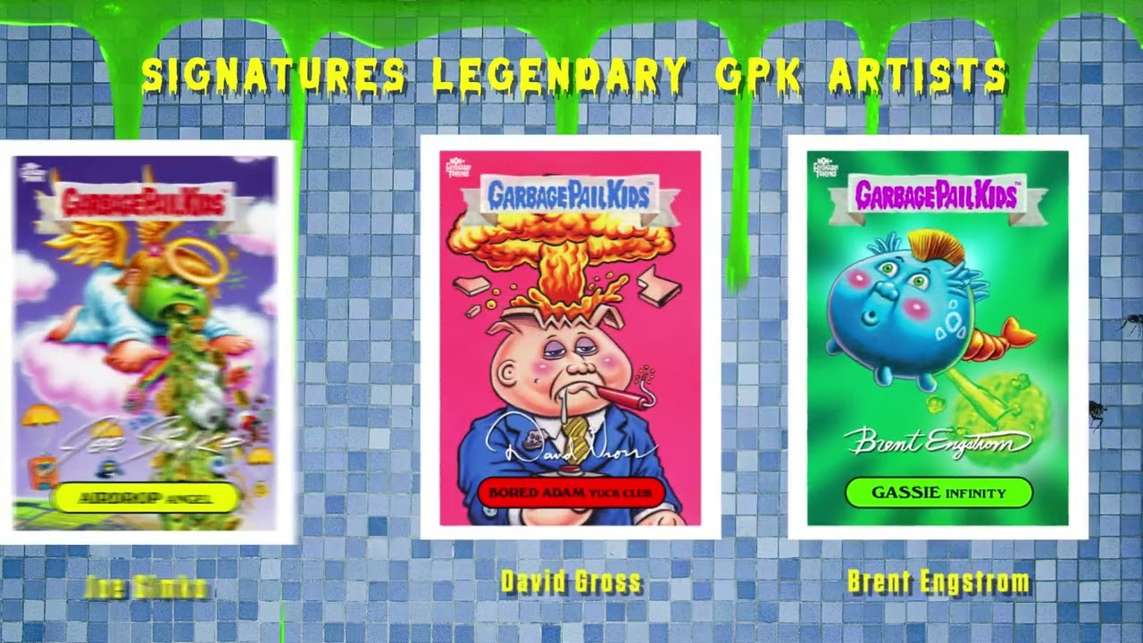 2022 Topps Garbage Pail Kids Non-Flushable Tokens NFT Collection out now!