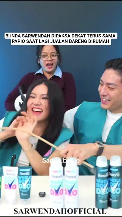 BUNDA SARWENDAH DIPAKSA DEKET TERUS SAMA PAPIO SAAT JUALAN DIRUMAH #sarwendah #sargio #mamio #papio