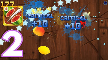 Fruit Ninja Gameplay Walkthrough Part 2 - New Best Record - (İOS,Android)