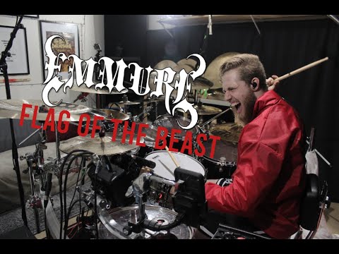 emmure---flag-of-the-beast---drum-cover