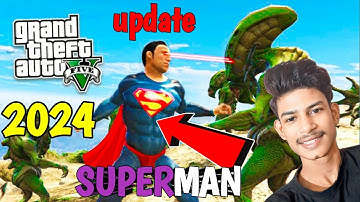 HOW TO INSTALL SUPERMAN IN GTA 5 2024  ADDON PEDS  GTA 5 MODS