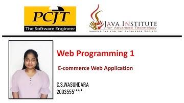 Web programming | eshop | video 13