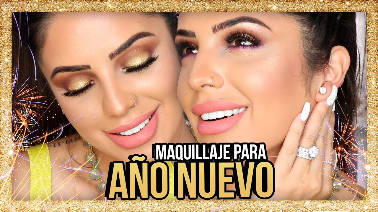 BELLA HASTA EL FINAL! -MAQUILLAJE PARA AÑO NUEVO 2018!- SUPER GLAM- Jackie Hernández tutoriales