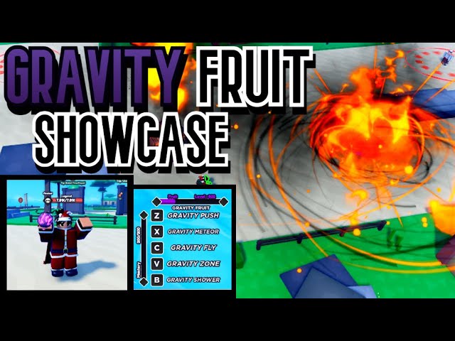 Gravity Fruit in Blox Fruits  Showcase & Wiki [UPDATE 20.1] ⭐