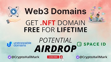 Web3 Domains Get .NFT Domain Free for Lifetime Potential Airdrops .ETH .BNB