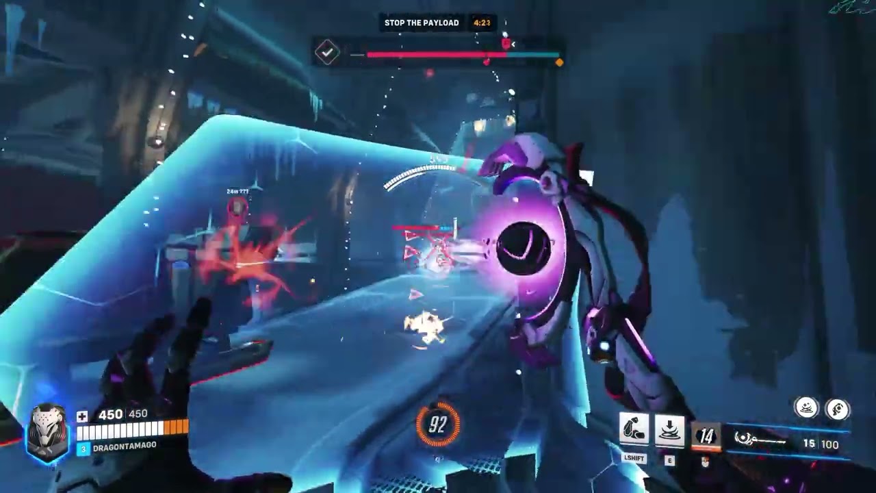 Overwatch2: Ramattra gameplay King's Row (no commentary)