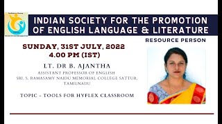 99TH SSS: LT. DR B. AJANTHA - TOOLS FOR HYFLEX CLASSROOM