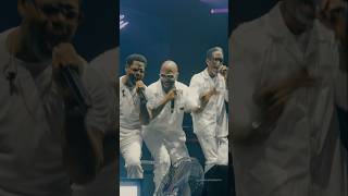 Boyz II Men performing One Sweet Day in London along a Super Fan in the crowd live in o2 London