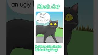 Black Cat by Pizza Cake Comics | Comic Dub #shorts