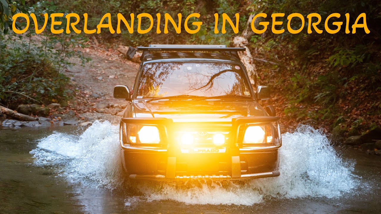 Taking an imported Landcruiser on Sarah's Creek Road, GA YouTube