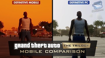 GTA: The Trilogy Definitive Edition Netflix Mobile Comparison - iOS vs Definitive PC vs Original