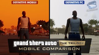 GTA: The Trilogy Definitive Edition Netflix Mobile Comparison  iOS vs Definitive PC vs Original