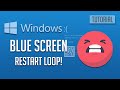 Windows 10 blue screen restart loop  how to troubleshoot 2024