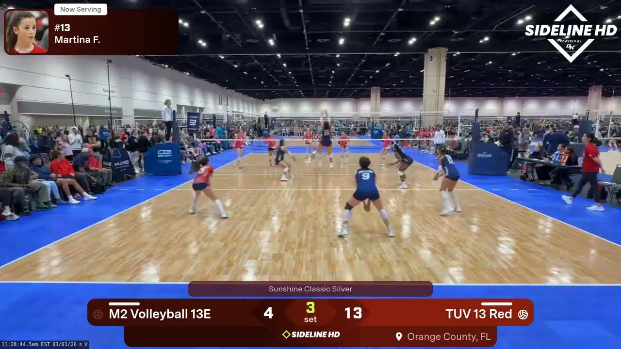 TUV 13 Red vs. M2 Volleyball 13E (2026.03.01)
