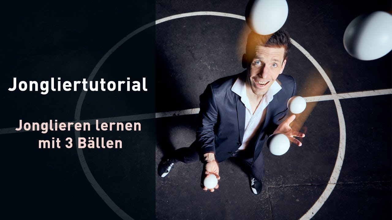 Jongliertutorial - Jonglieren lernen mit 3 Bällen - YouTube Jongliertutorial - Jonglieren lernen mit 3 Bällen - YouTube