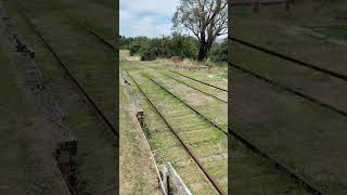 Old Railway Tracks at Gundagai Train Station #railwaystation #railwayhistory #railwaytrack #shorts