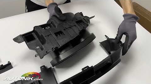 Autunik.com - Mercedes-Benz C-Class W205 Sedan Brabus Look Rear Diffuser Installation