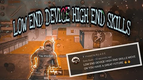 SKILLS MATTERS 🔥🔥  || LOW END DEVICE GAMEPLAY || REDMI 5 || PUBG MONTAGE