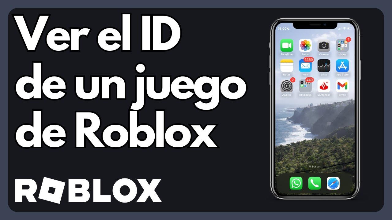 Cómo ver el ID de un juego de Roblox (IOS y Android) - YouTube