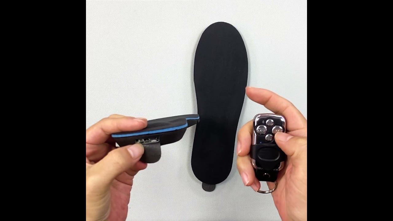 Warm Battery Rechargeable Heated Insole Use Manual