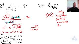 FM 30 4.2 Factorial Equation  Solve