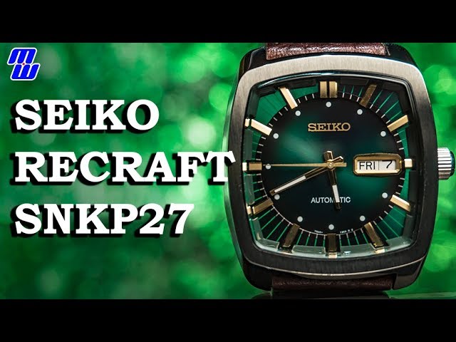 Seiko Recraft SNKP27 - Review and Measurements, Thoughts - YouTube