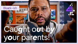 Dre is FURIOUS at His Sons for Damaging a Wall | Blackish