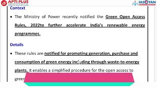 GREEN OPEN ACCESS RULES, 2022