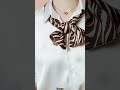 Latest tie scarf for girls #fashion #scarf #trending #ytshorts