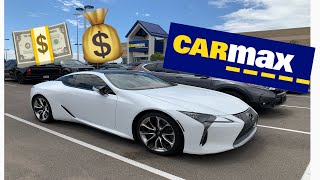 How much would CARMAX pay for my 2018 Lexus LC500?