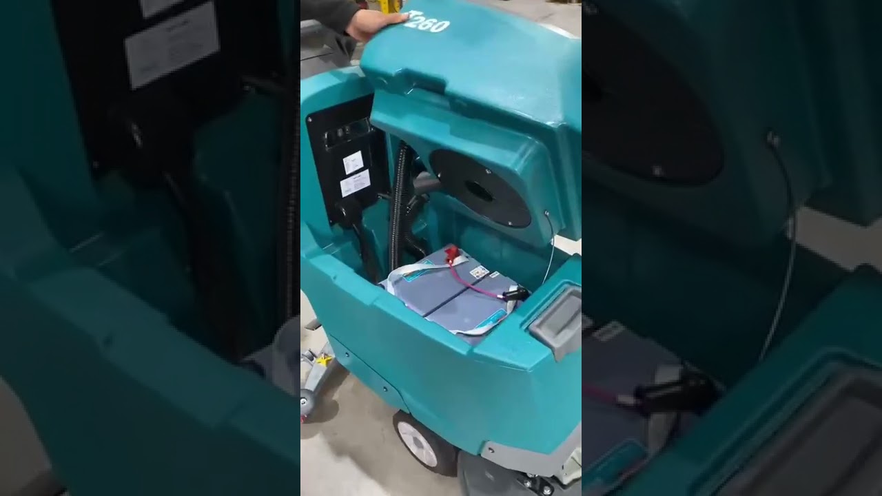 Nueva Lavadora de pisos Tennant T260 Productividad de 1.950mts2 a la Hora