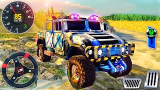 Offroad 4x4 Dirt Hummer Driving Simulator - Cross Country Trials Jeep Driver - Android GamePlay #2 screenshot 5