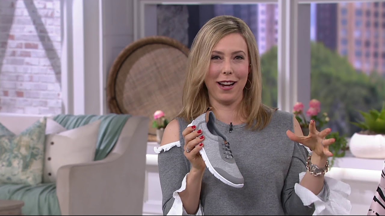 Bungee Sneakers Step Allena Bay on QVC 