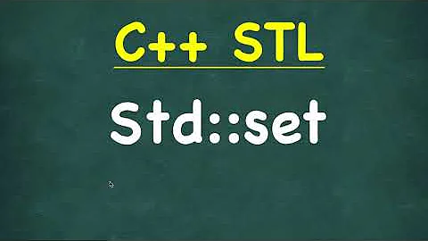 Set | C++ STL (Standard Template Library) | std::set 🔥