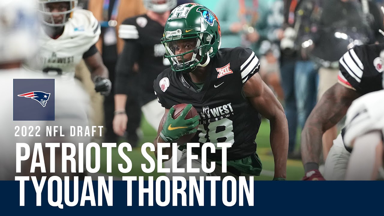 INSTANT REACTION: Patriots select WR Tyquan Thornton from Baylor with the 50th overall pick
