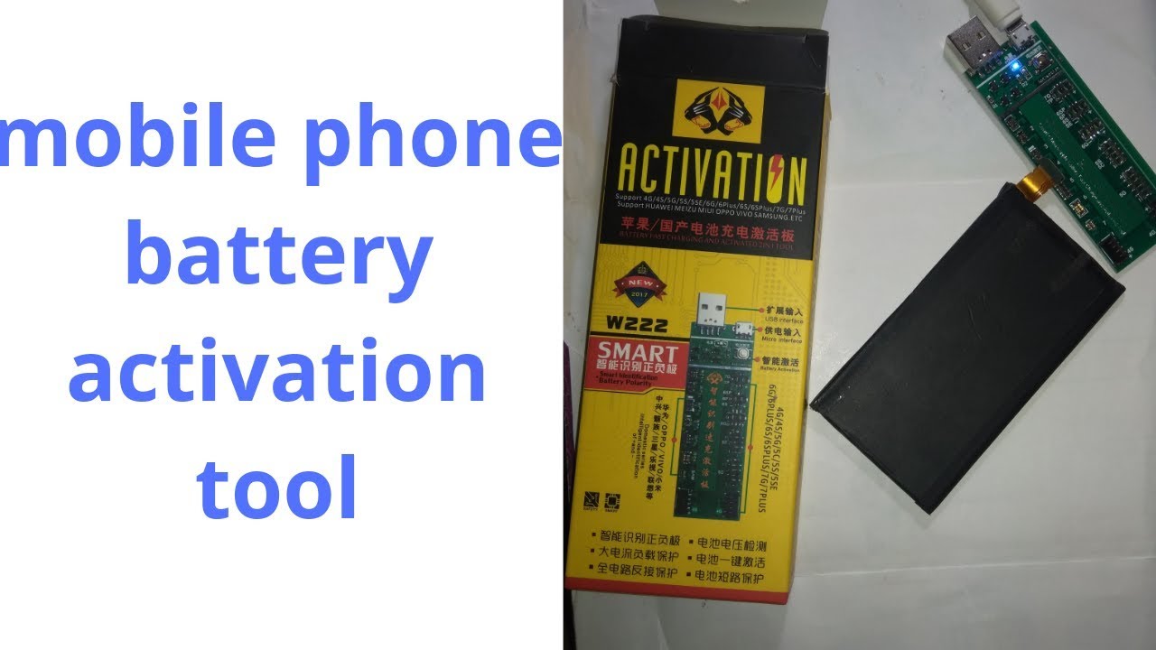 mobile phone battery activation tool, mobail inveild battary booster