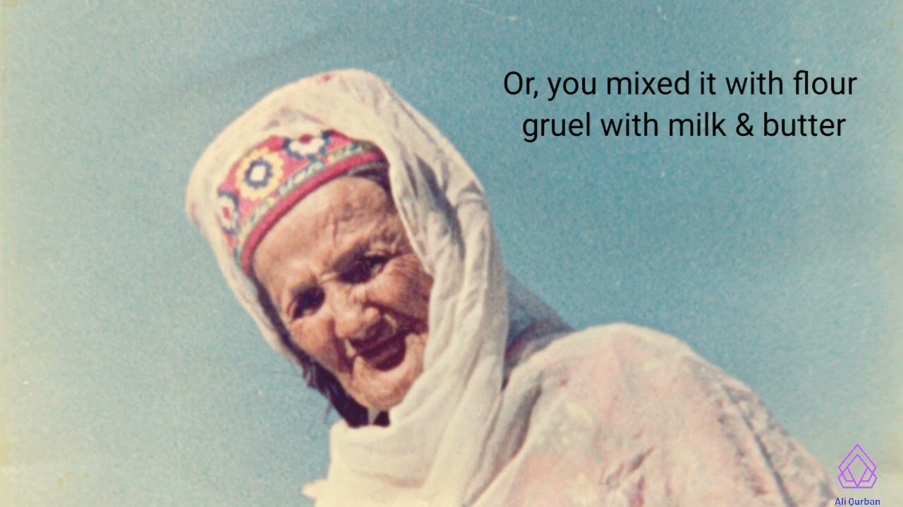 Feroza tu kukht naan(Feroza, the mother of all)