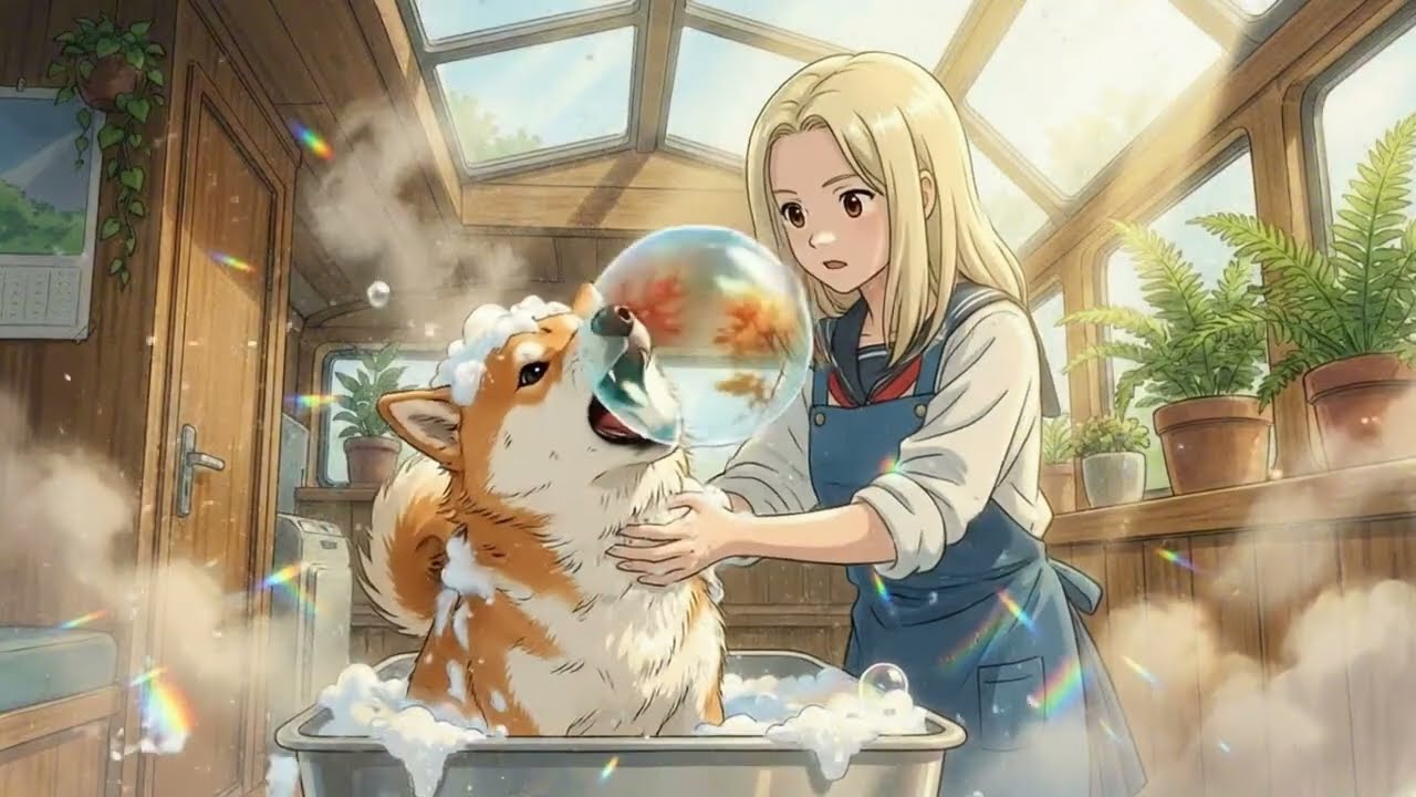 Chill Zombie Apocalypse Routine – Dreamy Forest Hideaway (夢のようなゾンビ時代の隠れ家) |Cozy Ghibli Ambience&Lofi