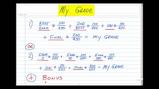 Final Grade Calculation