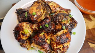 How To Make Jamaican Jerk Chicken And Sauce | The Most Delicious Oven Jerk Chicken | Baked Chicken