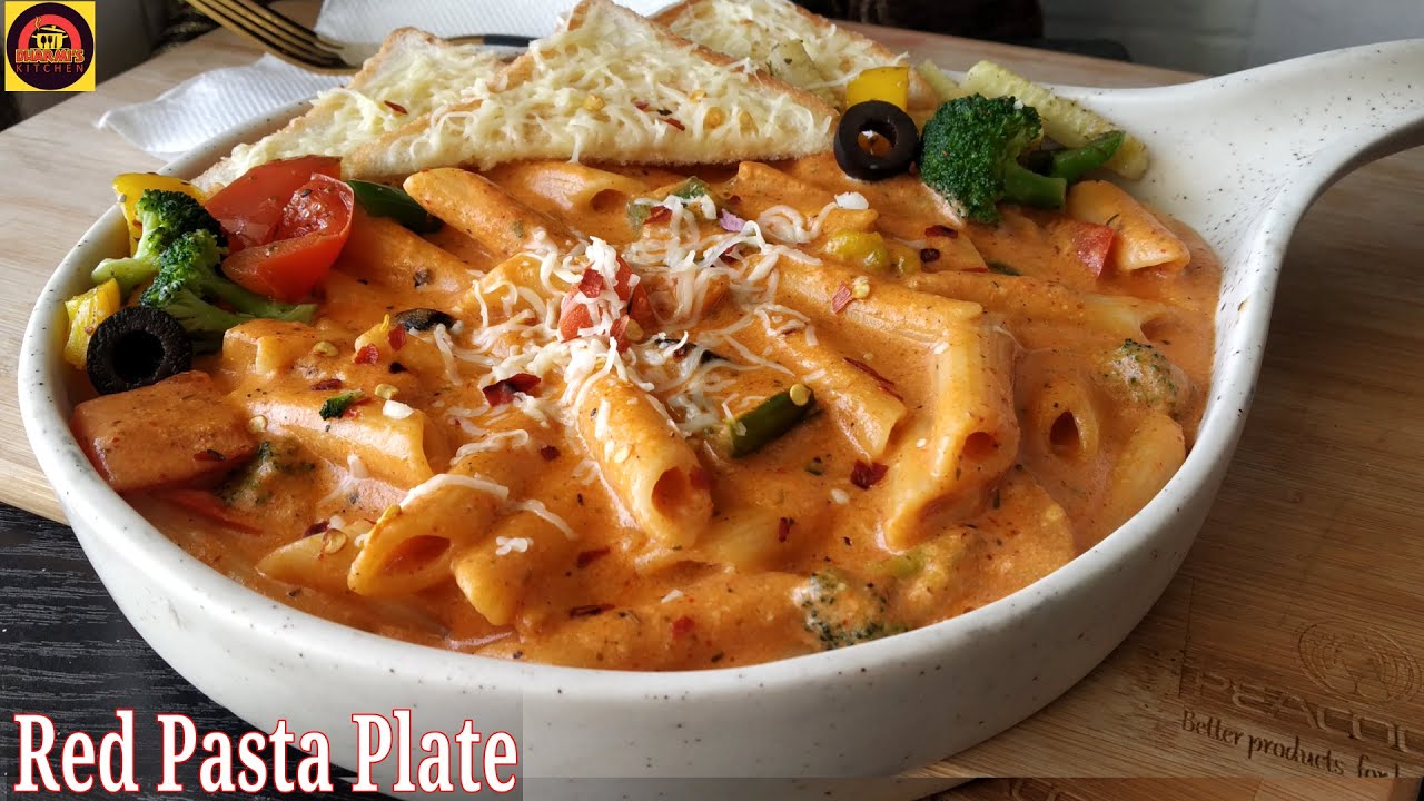 Red Sauce Pasta Recipe | How to make Tomato Sauce Pasta Recipe with tips and tricks