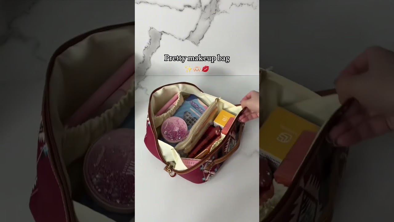 Essential Boho Makeup Bag for Travel & Gift Ideas