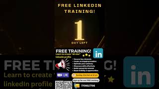Free linkedIN training!