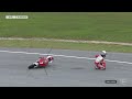 Veda Ega Pratama 🇮🇩 Crash 😱 | Round 5 Malaysia 🇲🇾 | 2022 Idemitsu Asia Talent Cup 🏍️